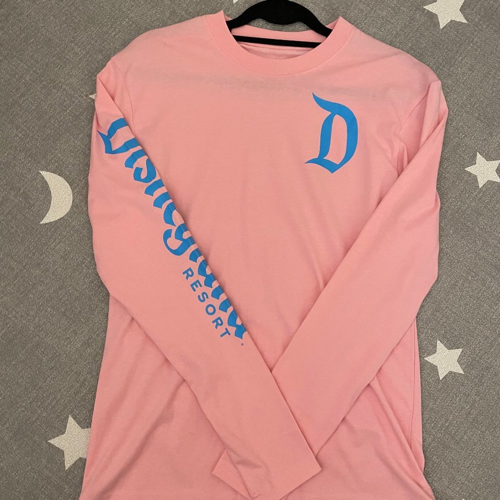 Pink Disney Long Sleeve T-shirt Size Small NWT